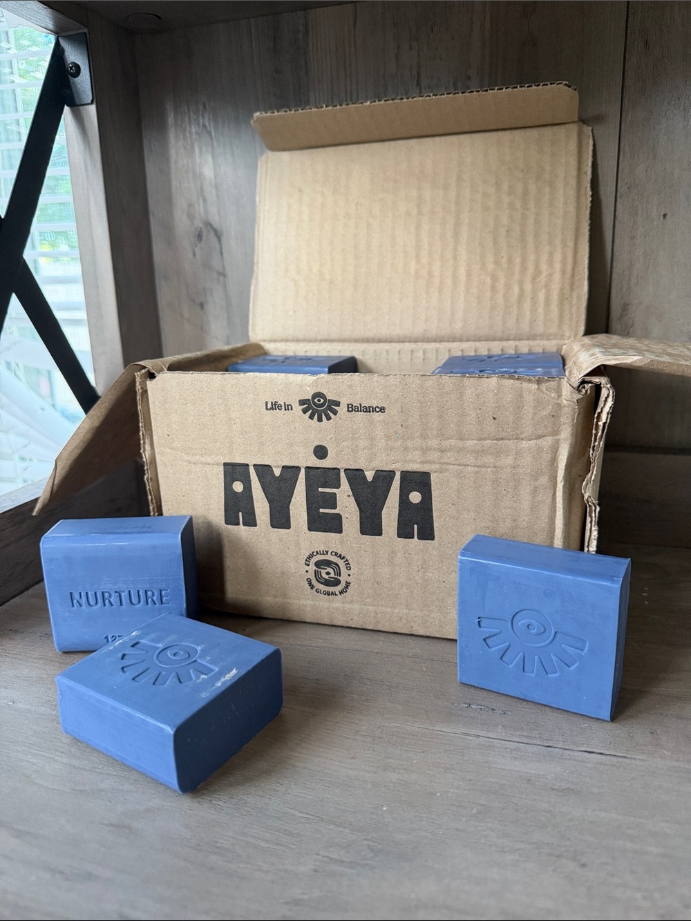 AYEYA Nurture Blue Soap Bars - Box of 24